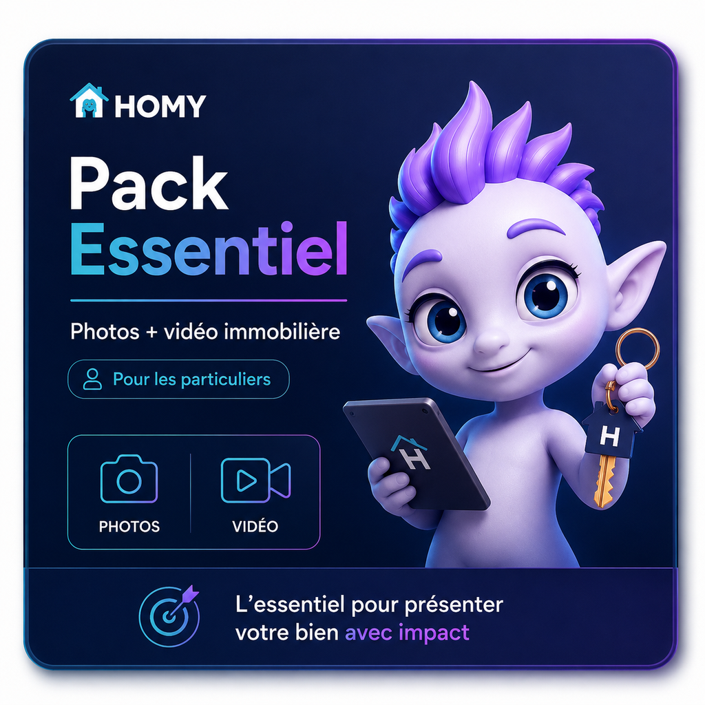 Pack Essentiel - Photos + vidéos